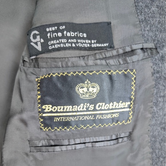 Zanieri Italian Cashmere Blend Blazer | Gaenslen & Volter Fabric | 42R - Picture 14 of 16